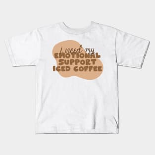 iced coffee Kids T-Shirt